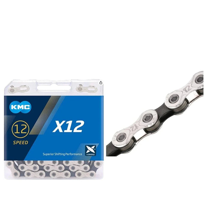 CADENILLA KMC X12 VEL 1/2X11/128 126 ESLB, SILVER (CAD0374)(301291)