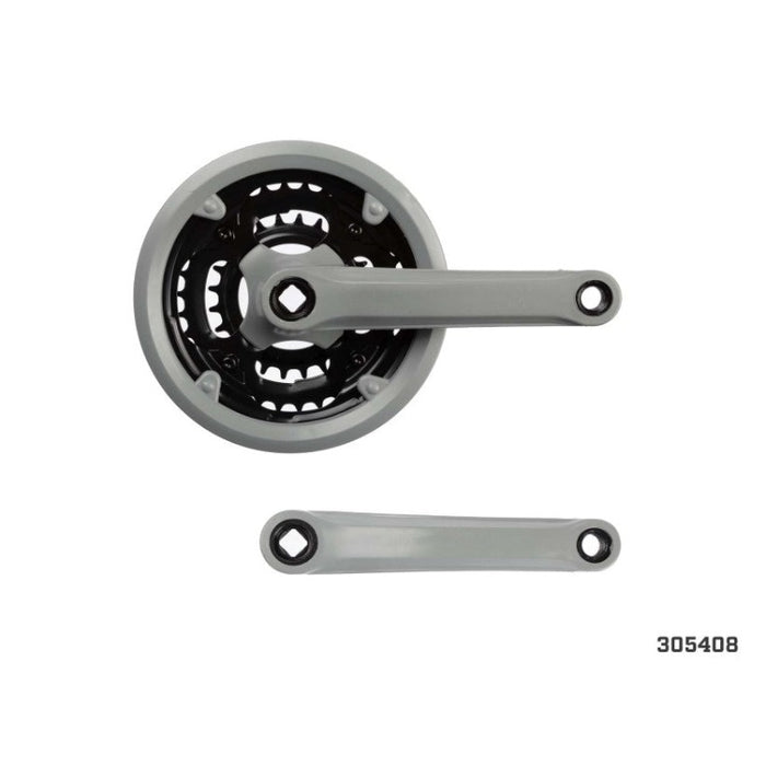 TRIPLATO ACERO PEQUE„O PROTECTOR GRIS/NEGRO 24-34-42 (305408)