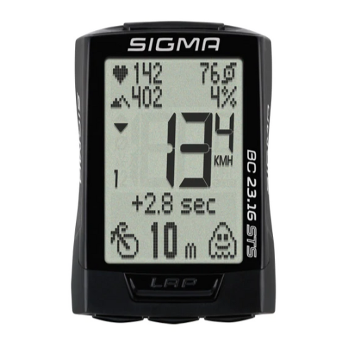CICLOMPUTADOR SIGMA BC 23,16STS C/CADENCIA Y BANDA