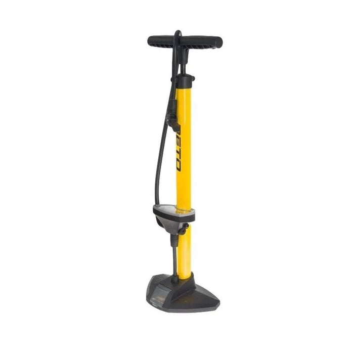BOMBA PIE BETO ACERO AMARILLO C/RELOJ 630MM CWM-001SG1(BOM0338)