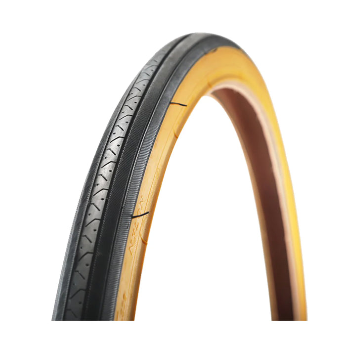 LLANTA 27X1 1/4 C-638 BANDA AMARILLA CST M-STILE