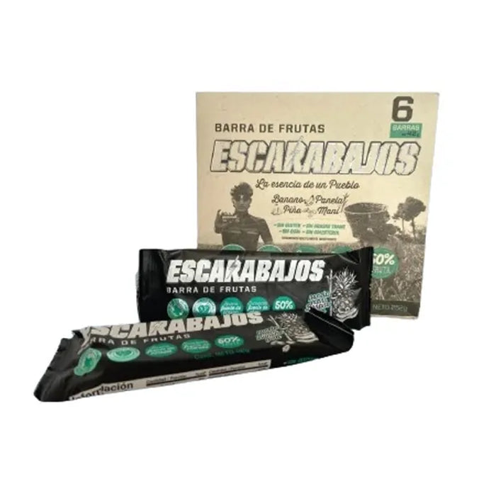 BARRA DE FRUTAS 42G - ESCARABAJOS