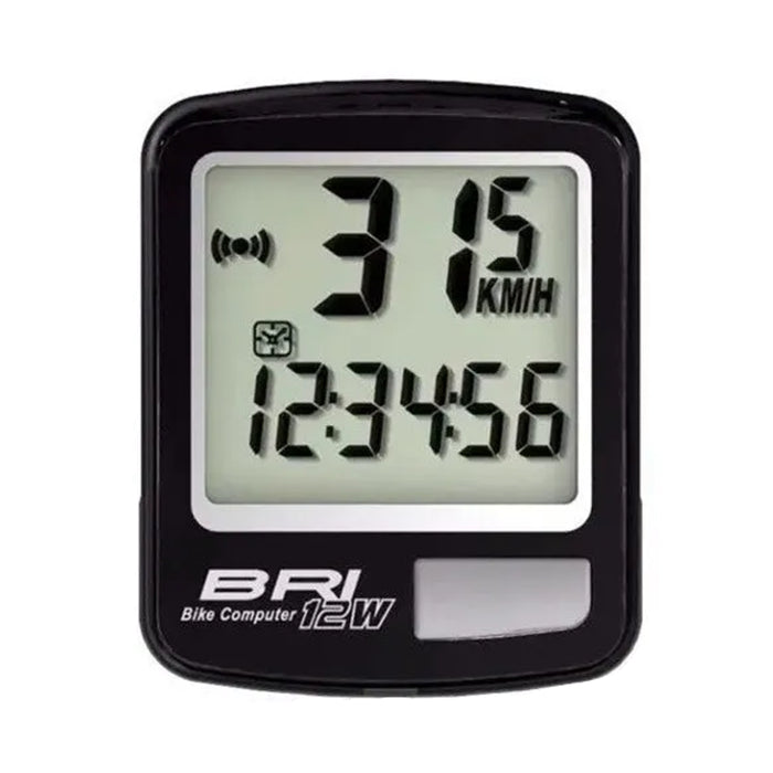 CICLOCOMPUTADOR ECHOWELL BC-12W 12F. NEGRO
