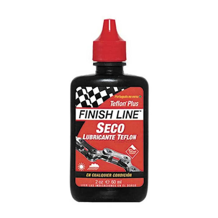 LUBRICANTE CADENA SECO ROJO FINISH LINE 2oz/60ml UNIDAD (DLC021101)