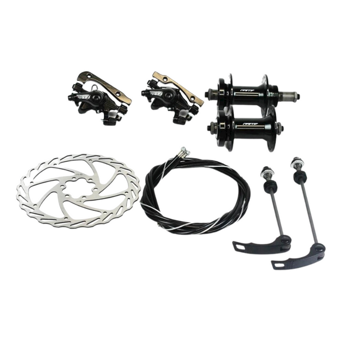 JGO FRENOS DISCO ALUMINIO C/PUNTILLA DB-160 (501514) (KIT D/MARCO)