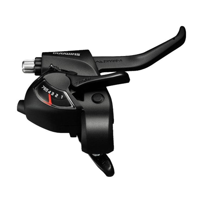 INTEGR 7VEL SHIMANO ST-EF41-7 NEGRO MANILAR/PALANCAS (309536)