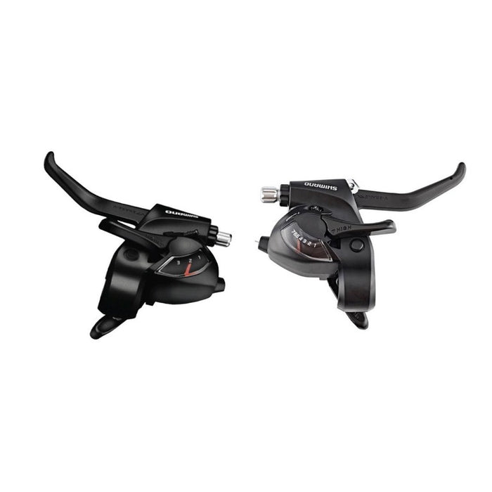 INTEGR 7VEL SHIMANO ST-EF41-7 NEGRO MANILAR/PALANCAS (309536)