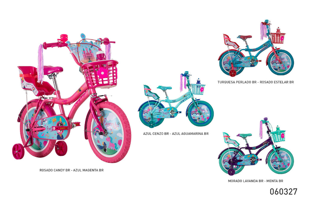 BICICLETA RIN 16 GW PRINCESS STORY (060327)