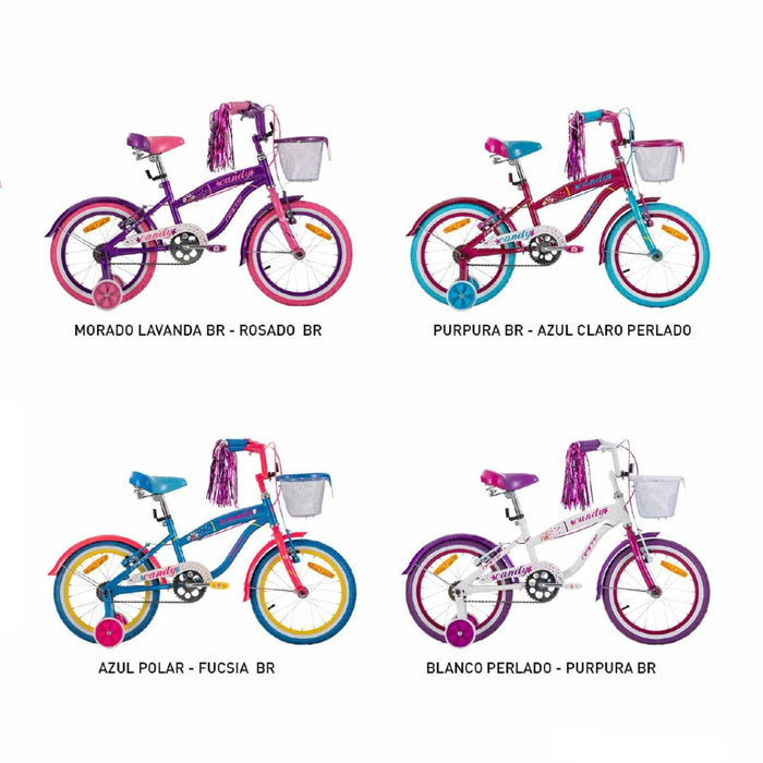 BICICLETA RIN 16 GW CANDY (060376)