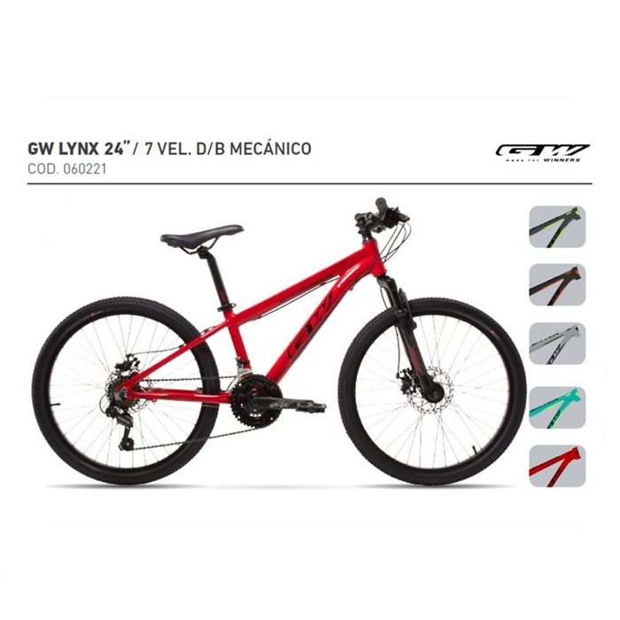 BCTA 24 MTB LYNX 7 VEL MECANICA GW (060221) (060708)