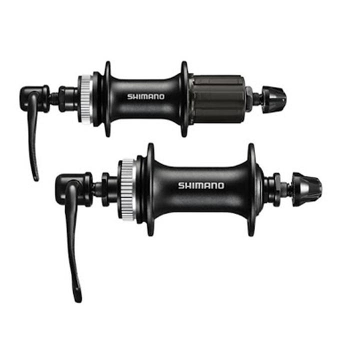 MANZANAS HB/FH M3050 BLACK CENTER P. DISCO SHIMANO (403490)